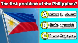 General Knowledge Quiz On The Philippines [upl. by Nibas]