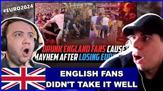 England Fans Brawl at Home and Abroad After Losing Euro 2024  TEACHER PAUL REACTS [upl. by Ajssatsan]