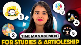 How did I manage my study and articleship  Time Management [upl. by Ramhaj]