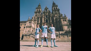 La camiseta más bonita de LaLiga peregrina a Santiago de Compostela  RC Celta [upl. by Yrad906]