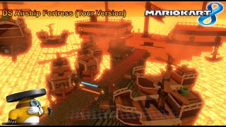 DS Airship Fortress Tour Version Mario Kart 8 Custom Track New Year Special Video [upl. by Ephraim]