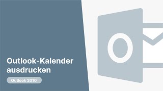 OutlookKalender ausdrucken [upl. by Asyle]