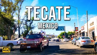 Tecate Drive 4K  Baja California  Mexico [upl. by Inig507]