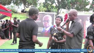 Elder Kwame NyamekyeBoamah AKA Commander [upl. by Aikemal]