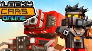 jugando blocky cars Con luis rayó y franco [upl. by Emyle860]