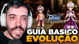 RAGNAROK ORIGIN  GUIA BÁSICO DE COMO JOGAR  BAIXAR UPAR RAPIDO CODIGOS SECRETOS FICAR FORTE [upl. by Htebarual]