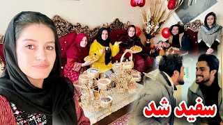 امروز وفا جان برای همه جلبی پخته کرد 😍 [upl. by Adnyl]