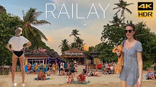 🏝️ One Day on Railay Beach 🇹🇭 Krabi Thailand 2023 [upl. by Davie]