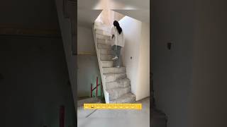 stair banane ka tarika stair case funny architecture construction [upl. by Rehtul]