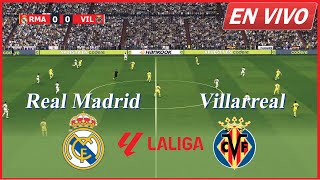 🔴EN VIVO Real Madrid vs Villarreal  LaLiga 2425  Transmisión completa de partidos de eFootball [upl. by Missie]