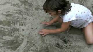 I RUINED my best friends sand castle [upl. by Stephana]