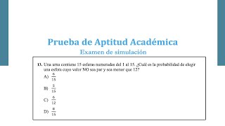 13 Una urna contiene 15 esferas numeradas del 1 al 15 ¿Cuál es la probabilidad de [upl. by England470]