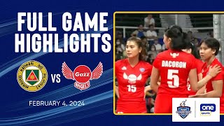 Petro Gazz vs Philippine Army highlights  PNVF Champions League  Feb 4 2024 [upl. by Alayne]