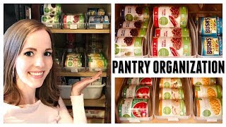 DOLLAR TREE PANTRY ORGANIZATION IDEAS  DEEP CABINET ORGANIZATION  PANTRY CABINET IDEAS [upl. by Heller]