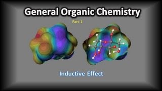 General Organic ChemistryPart2Inductive Effect Video Tutorial by CV Kalyan Kumar [upl. by Nelan]