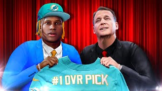 I DRAFTED THE FIRST 99 OVERALL ROOKIE IN NFL HISTORY Dolphins S3 [upl. by Nidorf]