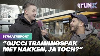 KUN JE IN JE TRAININGSPAK NAAR WERK OF SCHOOL  Straatreport [upl. by Cheshire194]