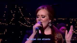 Adele  Rolling In The Deep Live Sub Español [upl. by Neo]