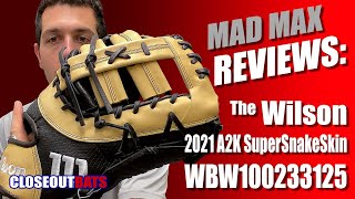 Closeoutbatscom Wilson A2K Series José Abreu JAB79 12 5quot First Base Mitt WBW100233125 2021 [upl. by Gelhar]