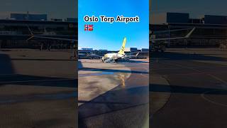 Oslo Torp Airport 🇳🇴 osloairport shorts travel [upl. by Crescen]