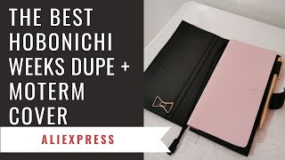 Hobonichi weeks Dupe dated version  Aliexpress Moterm cover [upl. by Hedveh]