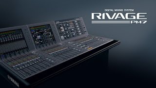 Yamaha Digital Mixing System RIVAGE PM7 [upl. by Lewendal719]