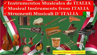 🌏 Instrumentos Musicales de ITALIAInstruments Musical from ITALYStrumenti musicali dallITALIA [upl. by Okin]