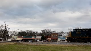 CSX C408W 7809 Leads Short M58020 on 112123 [upl. by Urissa]