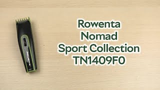 Розпаковка Rowenta Nomad Sport Collection TN1409F0 [upl. by Yelkrab396]