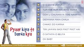 Pyaar Kiya To Darna Kya Full Songs  Salman Khan Kajol  Jukebox [upl. by Lauber]