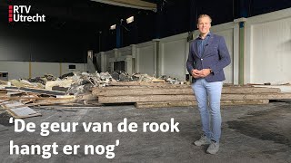 Binnenkijken in verwoest pand na grote brand in Nieuwegein  RTV Utrecht [upl. by Halliday]