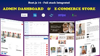 Build amp Deploy Full Stack ECommerce Website  Admin Dashboard  Nextjs Stripe Tailwind MongoDB [upl. by Shandee294]