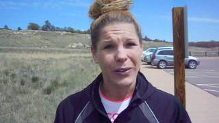 Michele Suszek Former GoGo Dancer wins Cheyenne Mountain Trail Race 25K [upl. by Kania]