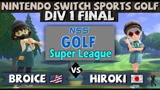 NSS Golf Super League Final Div 1 vs Hiroki [upl. by Ylelhsa979]