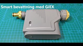 Smart bevattning med GiEX QT06 för Zigbee [upl. by Esilehs218]