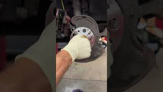 Wheel Bearing Service broken car cars asmr automobile diy mechanic repair mercedes fix [upl. by Fleming]