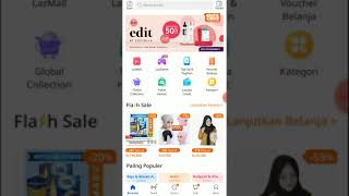 Cara Mencari Promo Promo Terbaru di Lazada TutorialLazada [upl. by Damal]