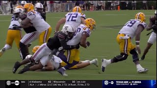 2024 USC vs LSU  Kyle Kennard Tackle for Loss [upl. by Camile185]