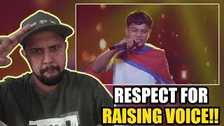 MERO DESH BIRAMI  reaction UNA Performance NepHop Ko Shreepech S2 [upl. by Ynatsed]