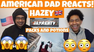 HAZEY  Packs and Potions Official Video AMERICAN DAD REACTS 🇺🇸 [upl. by Delorenzo508]