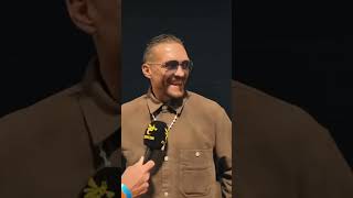 Usyk does impression of Conor McGregor just after meeting him at Wembley Stadium Brilliant [upl. by Nanny]