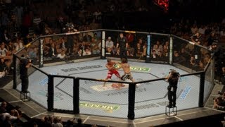 UFC 144 Frankie Edgar vs Ben Henderson FULL FIGHT ROUND 2 UPKICK ANALYSIS RECAP HD [upl. by Botsford]