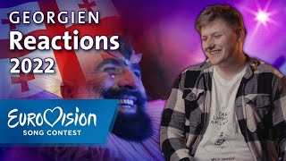 Circus Mircus  quotLock Me Inquot  Georgien  Reactions  Eurovision Song Contest 2022  NDR [upl. by Sydney]