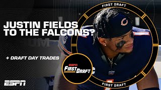 Is it time for the Bears to trade Justin Fields  First Draft [upl. by Jestude]