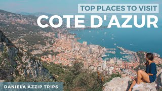 TOP 7 Places to visit in Cote DAzur  What to visit in French Riviera [upl. by Trebron]