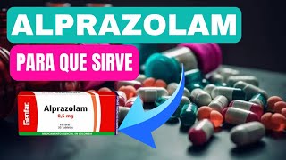 🔴 DESCUBRE Como tomar ALPRAZOLAM 05 MG PARA QUE SIRVE  FARMACOLOGÍA [upl. by Obadias89]