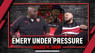 Emery Under Pressure amp Dump VAR  Biased Premier League Show Ft Troopz [upl. by Ailemac]