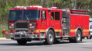 Concordville Fire amp Protective Association Engine 592 Responding 41723 [upl. by Namaan472]