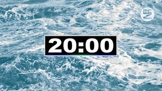 ⏳ COUNTDOWN TIMER 20 Minutes Interval Countdown  ⏱ Timer 計時器  🔊 Free Music No Copyright [upl. by Urbanna]