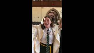 Havergal Class of 2019 Grads Sing Vitai Lampada Tradens [upl. by Sirroned]